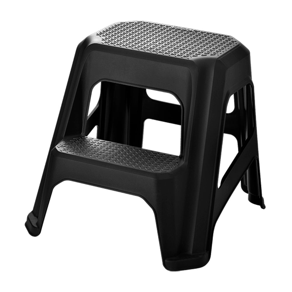 Escalesilla Pro Negro 48.5x42.9cm sin Espaldar y sin Apoya Brazos - SILLAS Y BUTACOS | Bylmo