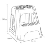 Escalesilla Pro Wengue 48.5x42.9cm sin Espaldar y sin Apoya Brazos - SILLAS Y BUTACOS | Bylmo