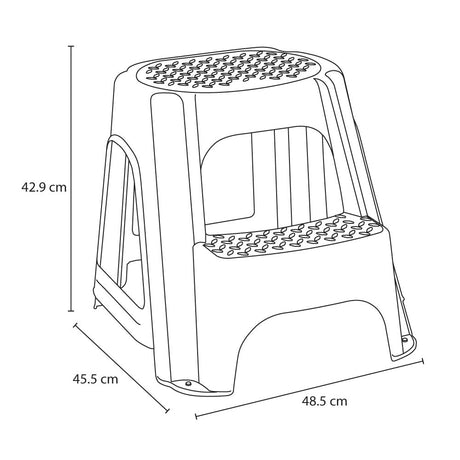 Escalesilla Pro Wengue 48.5x42.9cm sin Espaldar y sin Apoya Brazos - SILLAS Y BUTACOS | Bylmo