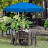 Mesa Auxiliar Rimax Barú Moca 75.3x73.5cm Cuadrado - MESAS AUXILIARES | Bylmo