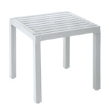 Mesa Auxiliar Rimax Barú Gris Hielo 75.3x73.5cm Cuadrado - MESAS AUXILIARES | Bylmo