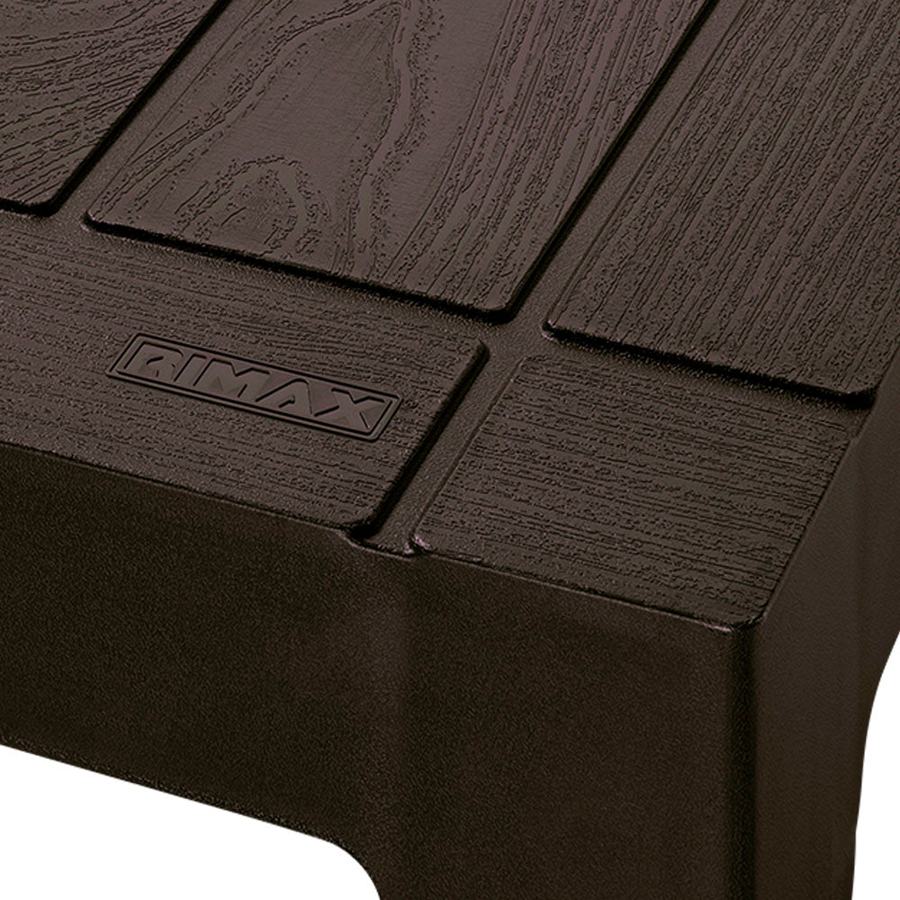 Mesa Auxiliar Rimax Barú Wengue 75.3x73.5cm Cuadrado - MESAS AUXILIARES | Bylmo