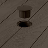 Mesa Auxiliar Rimax Barú Wengue 75.3x73.5cm Cuadrado - MESAS AUXILIARES | Bylmo