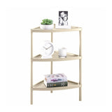 Mesa Multiusos Rimax Shia Taupe 37.5x77cm Triangular - MESAS AUXILIARES | Bylmo