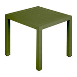 Mesa Auxiliar Rimax Barú Trendy Verde Selva 75.3x73.5cm Cuadrado - MESAS AUXILIARES | Bylmo