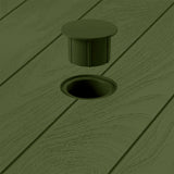 Mesa Auxiliar Rimax Barú Trendy Verde Selva 75.3x73.5cm Cuadrado - MESAS AUXILIARES | Bylmo