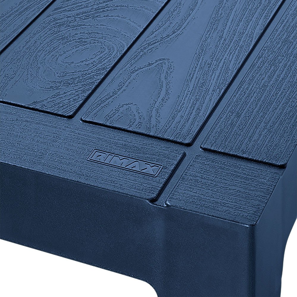 Mesa Auxiliar Rimax Barú Trendy Azul Petróleo 75.3x73.5cm Cuadrado - MESAS AUXILIARES | Bylmo