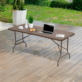 Mesa Banquetera Rimax Café 180x74cm Rectangular - MESAS AUXILIARES | Bylmo