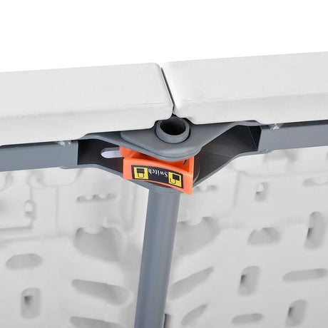 Mesa Banquetera Rimax Blanco 180x74cm Rectangular - MESAS AUXILIARES | Bylmo