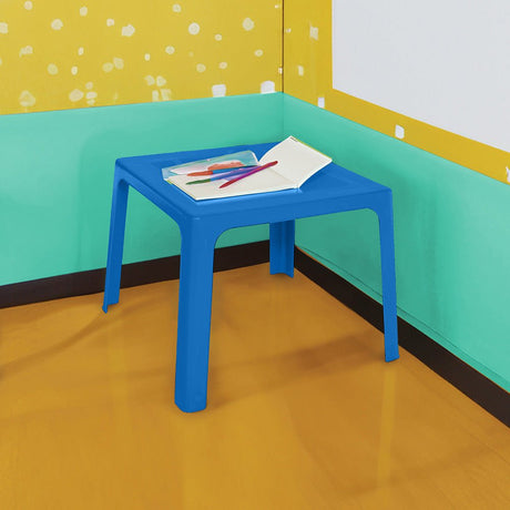 Mesa Infantil Rimax Pequeñín Azul 70.7x50.7cm Cuadrado - MESAS AUXILIARES | Bylmo
