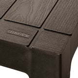 Mesa Auxiliar Familiar Rimax Barú Wengue 153x73.4cm Rectangular - MESAS AUXILIARES | Bylmo