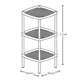 Mesa Multiusos Rimax Blanco 35x71.5cm Cuadrado - MESAS AUXILIARES | Bylmo