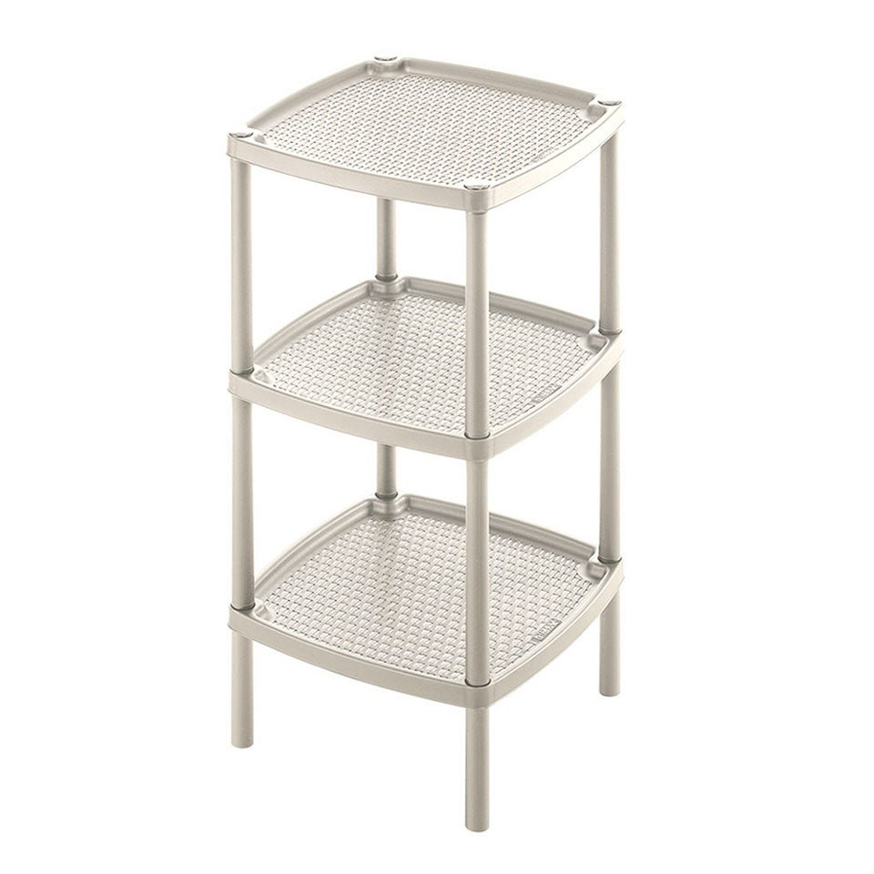 Mesa Multiusos Rimax Taupe 35x71.5cm Cuadrado - MESAS AUXILIARES | Bylmo