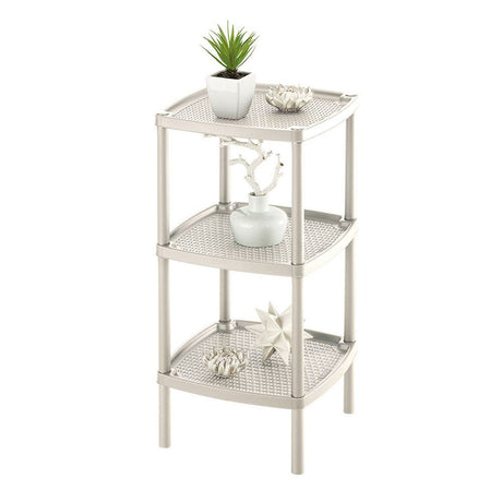 Mesa Multiusos Rimax Taupe 35x71.5cm Cuadrado - MESAS AUXILIARES | Bylmo