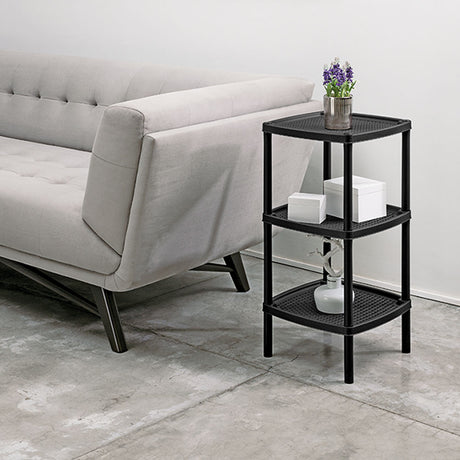 Mesa Multiusos Rimax Negro 35x71.5cm Cuadrado - MESAS AUXILIARES | Bylmo