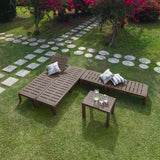 Cama Asoleadora Rimax Barú Moca 57.5x29cm con Espaldar - SILLAS DE EXTERIOR | Bylmo