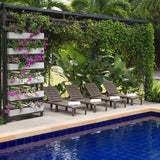 Cama Asoleadora Rimax Barú Moca 57.5x29cm con Espaldar - SILLAS DE EXTERIOR | Bylmo