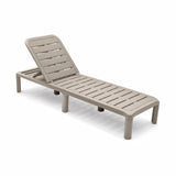 Cama Asoleadora Rimax Barú Taupe 57.5x29cm con Espaldar - SILLAS DE EXTERIOR | Bylmo