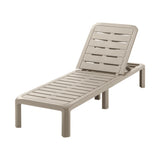 Cama Asoleadora Rimax Barú Taupe 57.5x29cm con Espaldar - SILLAS DE EXTERIOR | Bylmo