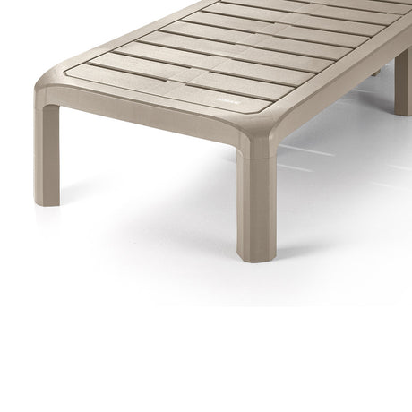 Cama Asoleadora Rimax Barú Taupe 57.5x29cm con Espaldar - SILLAS DE EXTERIOR | Bylmo