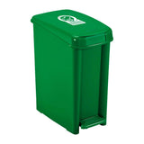 Basurero Rimax Verde 30x37.5cm de 10 Litros para Organicos con Tapa De Pedal - BASUREROS Y PAPELERAS | Bylmo