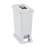 Basurero Rimax Blanco 39x49cm de 20 Litros para Aprovechables con Tapa De Pedal - BASUREROS Y PAPELERAS | Bylmo