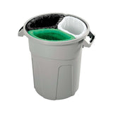 Basurero Rimax Gris 67x89.8cm de 100 Litros para Multiusos con Tapa Abatible - BASUREROS Y PAPELERAS | Bylmo