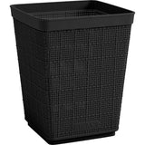 Papelera Rimax Negro 19.6x24.1cm de 6 Litros para Papeles sin Tapa - BASUREROS Y PAPELERAS | Bylmo