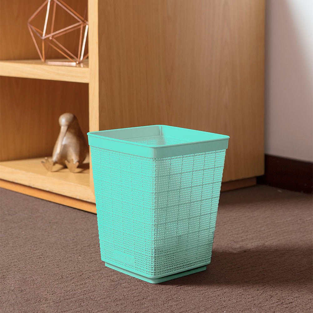 Papelera Rimax Verde Menta 19.6x24.1cm de 6 Litros para Papeles sin Tapa - BASUREROS Y PAPELERAS | Bylmo