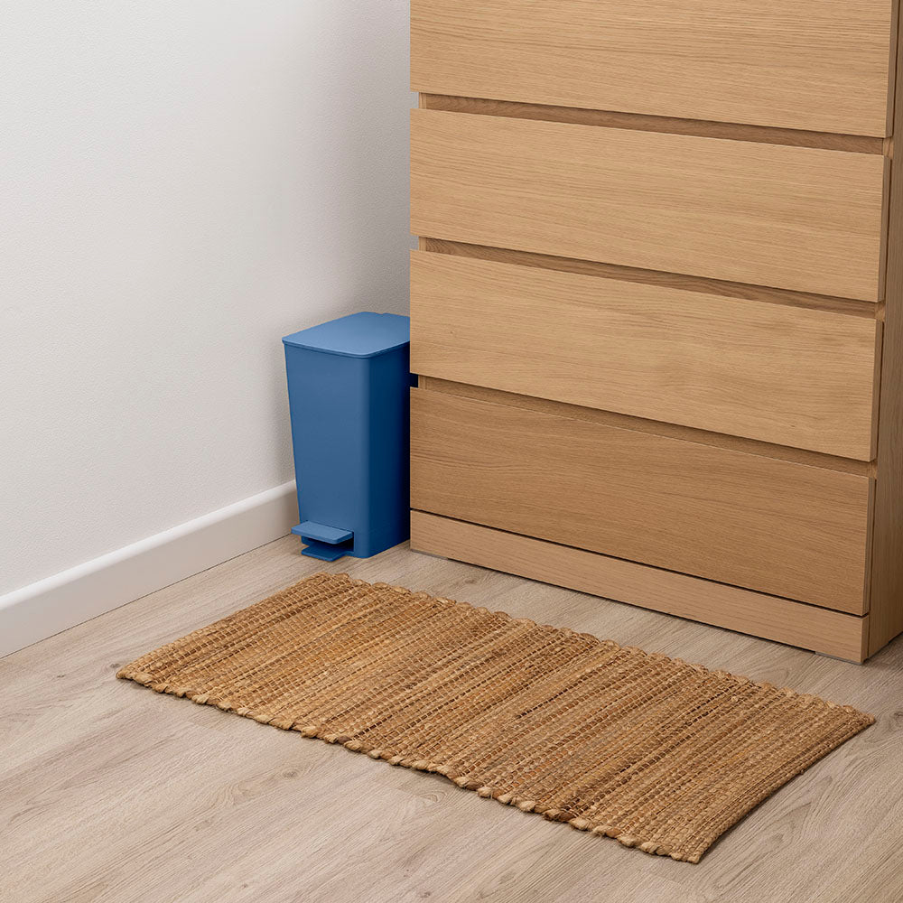 Basurero Rimax Slim Azul Petróleo 28x35cm de 8 Litros para Multiusos con Tapa De Pedal - BASUREROS Y PAPELERAS | Bylmo