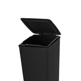 Basurero Rimax Slim Negro 28x35cm de 8 Litros para Multiusos con Tapa De Pedal - BASUREROS Y PAPELERAS | Bylmo