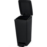 Basurero Rimax Slim Negro 28x35cm de 8 Litros para Multiusos con Tapa De Pedal - BASUREROS Y PAPELERAS | Bylmo