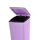 Basurero Rimax Slim Lavanda 28x35cm de 8 Litros para Multiusos con Tapa De Pedal - BASUREROS Y PAPELERAS | Bylmo