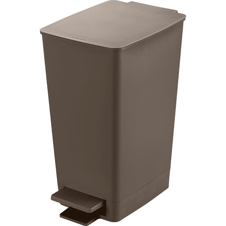 Basurero Rimax Moca 28x35cm de 8 Litros para Multiusos con Tapa De Pedal - BASUREROS Y PAPELERAS | Bylmo