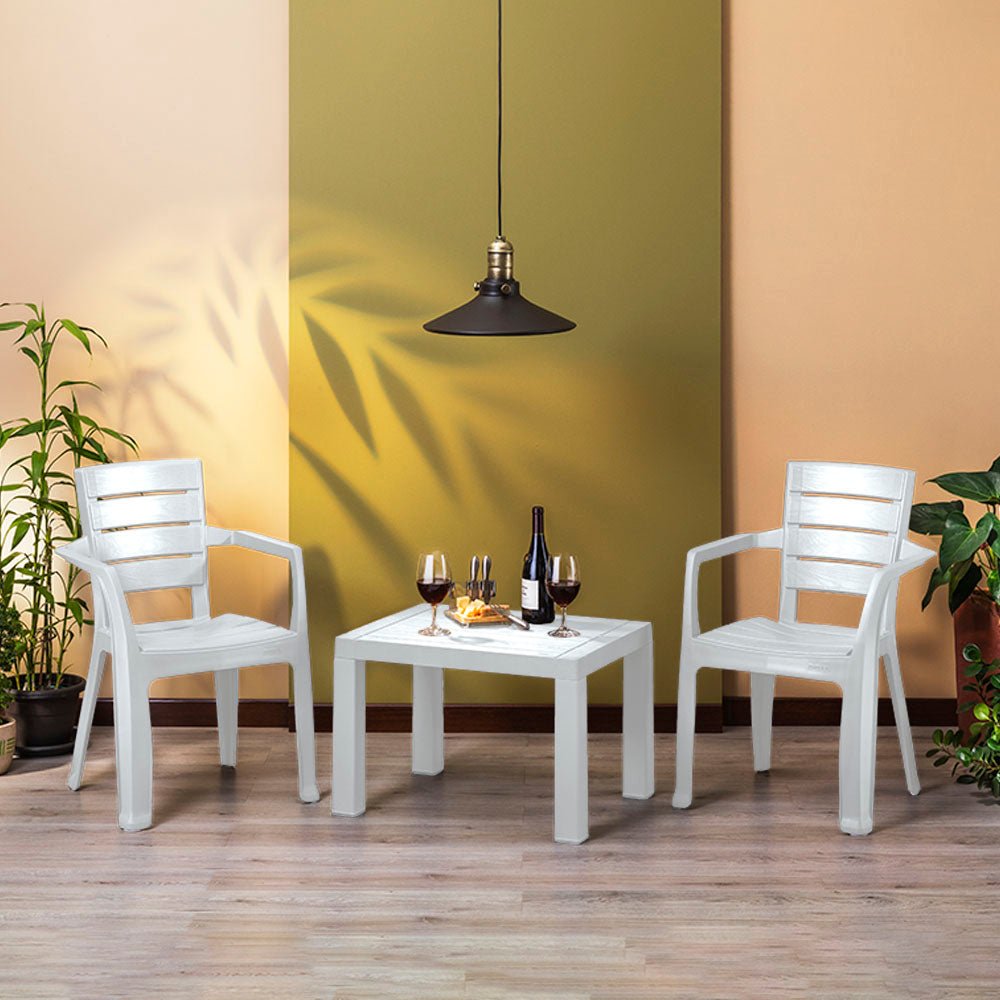 Mesa de Centro Rimax Barú Gris Hielo 65x44.5cm Rectangular - MESAS DE CENTRO | Bylmo