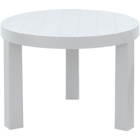 Mesa de Centro Rimax Barú Gris Hielo 60.7x43.5cm Circular - MESAS DE CENTRO | Bylmo