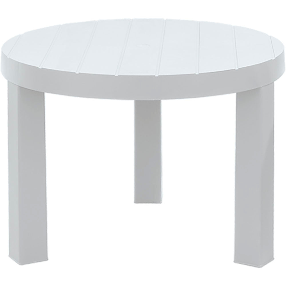 Mesa de Centro Rimax Barú Gris Hielo 60.7x43.5cm Circular - MESAS DE CENTRO | Bylmo