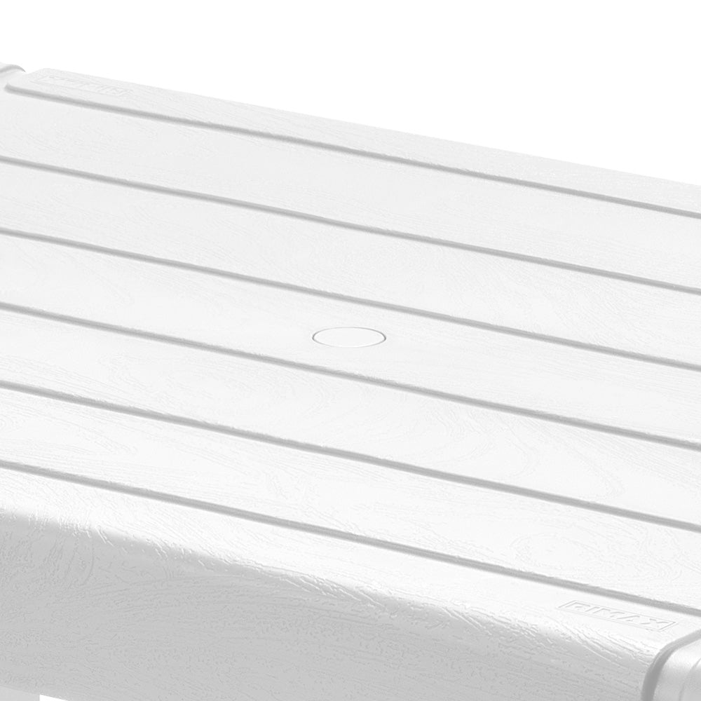 Mesa de Centro Rimax Barú Blanco 77.7x38.4cm Rectangular - MESAS DE CENTRO | Bylmo