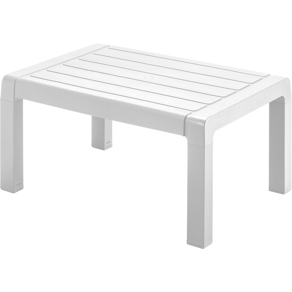 Mesa de Centro Rimax Barú Blanco 77.7x38.4cm Rectangular - MESAS DE CENTRO | Bylmo