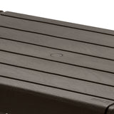 Mesa de Centro Rimax Barú Wengue 77.7x38.4cm Rectangular - MESAS DE CENTRO | Bylmo