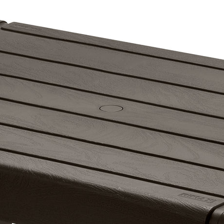 Mesa de Centro Rimax Barú Wengue 77.7x38.4cm Rectangular - MESAS DE CENTRO | Bylmo