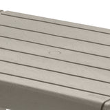 Mesa de Centro Rimax Barú Gris Cemento 77.7x38.4cm Rectangular - MESAS DE CENTRO | Bylmo