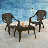 Mesa de Centro Rimax Wengue 67.6x42.5cm Rectangular - MESAS DE CENTRO | Bylmo