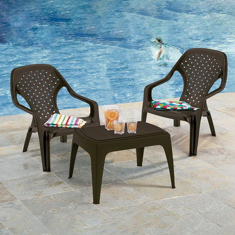 Mesa de Centro Rimax Wengue 67.6x42.5cm Rectangular - MESAS DE CENTRO | Bylmo