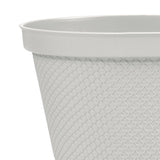 Matera de Mesa Rimax Rafia Gris Hielo 40.5x18.1cm Ovalado con Orificio de Drenaje - MATERAS DE MESA | Bylmo