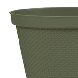 Matera de Mesa Rimax Rafia Verde Musgo 40.5x18.1cm Ovalado con Orificio de Drenaje - MATERAS DE MESA | Bylmo