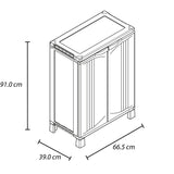 Armario de Aseo Rimax Home Moca 66.5x91cm para Organizar con Dos Puertas - MUEBLES DE ASEO Y ROPAS | Bylmo
