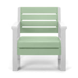 Sillón Rimax Barú Verde Salvia 74.6x74.6cm de Un Puesto con Apoya Brazos - SOFAS Y POLTRONAS | Bylmo