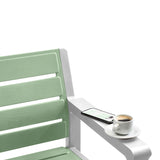 Sillón Rimax Barú Verde Salvia 74.6x74.6cm de Un Puesto con Apoya Brazos - SOFAS Y POLTRONAS | Bylmo