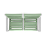 Sofá Rimax Barú Verde Salvia 131.4x74.6cm de Dos Puestos con Apoya Brazos - SOFAS Y POLTRONAS | Bylmo